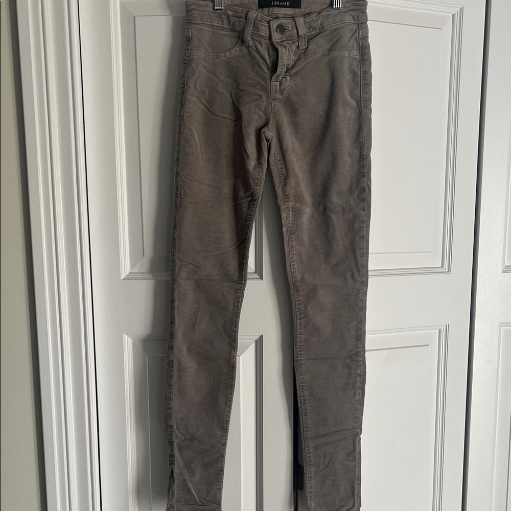 J Brand Taupe Skinny Jeans
